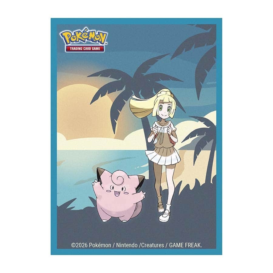 ULTRA PRO: POKEMON: LILLIE AND CLEFAIRY: DECK PROTECTOR SLEEVES (65CT)